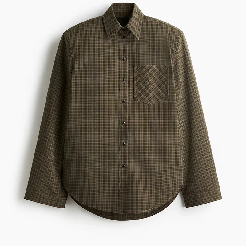 Dae Checked Blouse